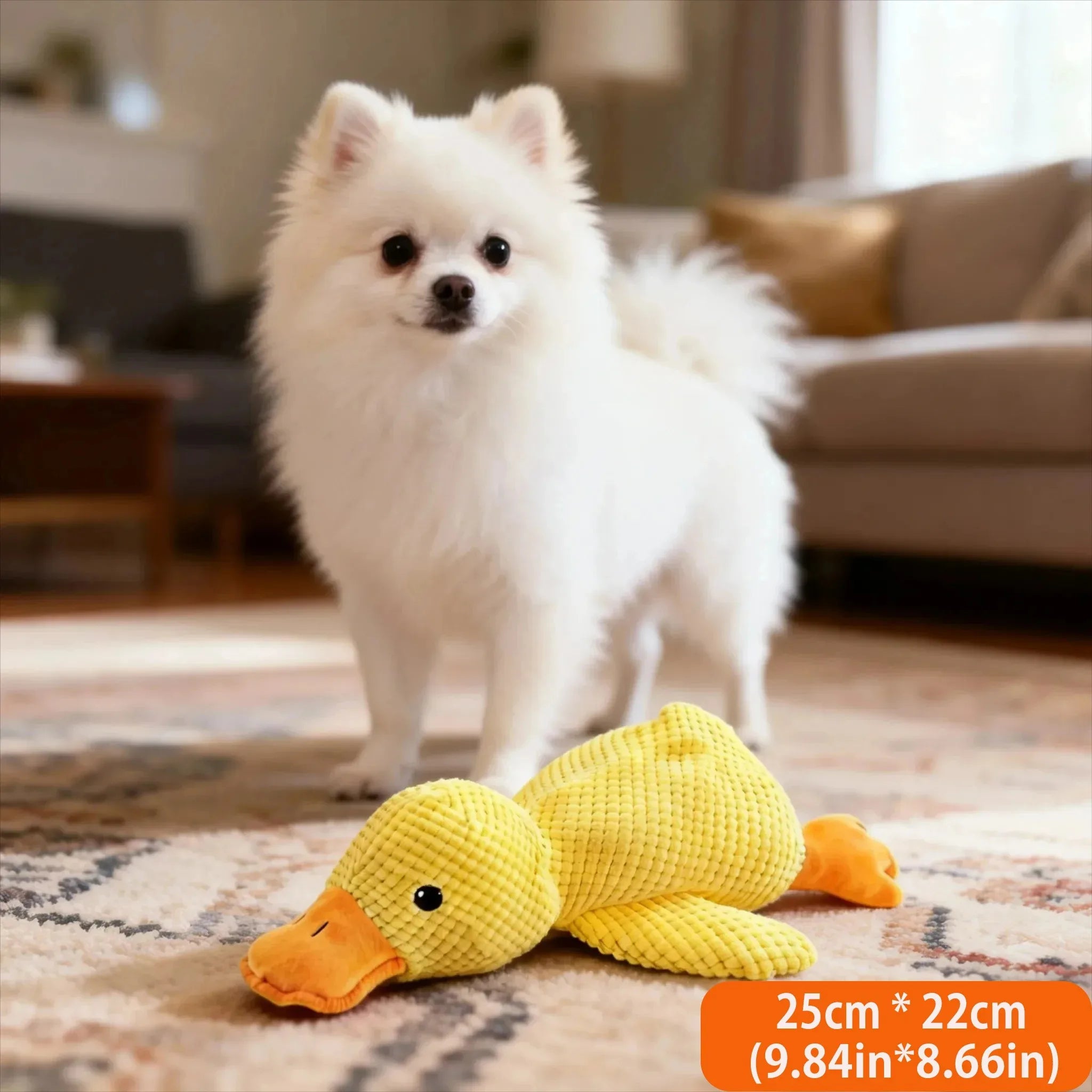 QuackPup™ – Interactive Quacking Plush Dog Toy
