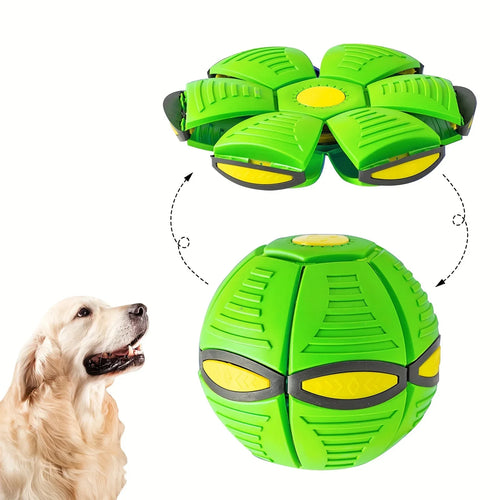 PawSaucer™ Flying Saucer Bouncing Ball Is A Durable