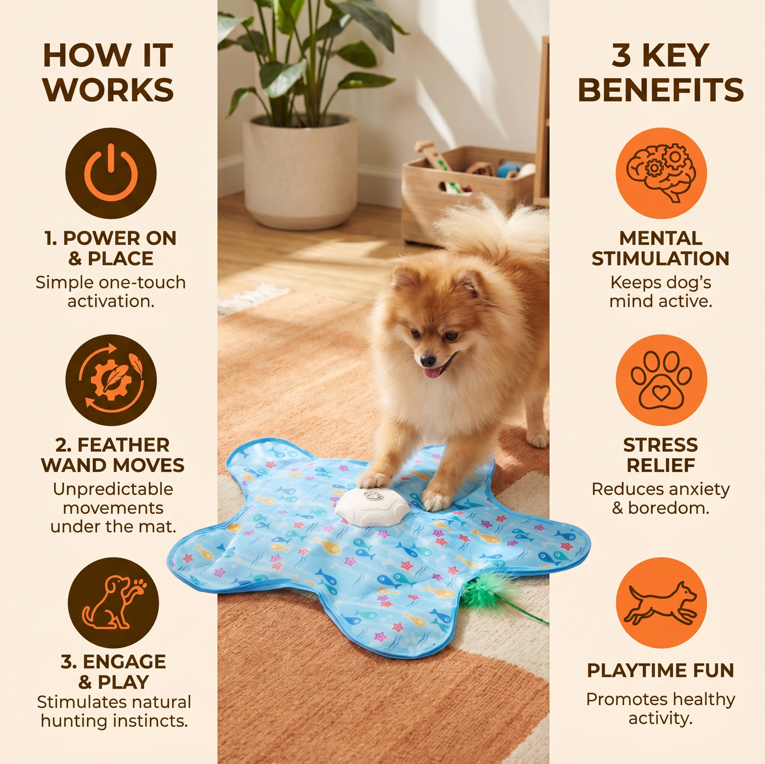 Pawzzle™ Interactive Dog Toy