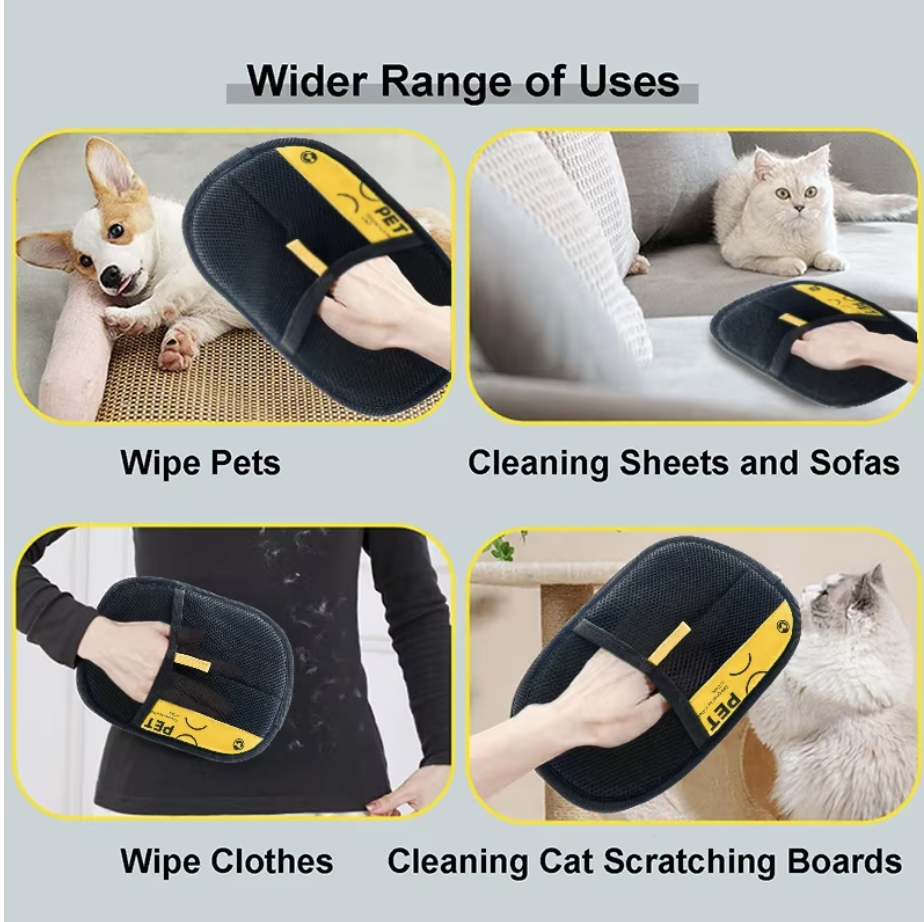 Pet Hair Remover Gloves