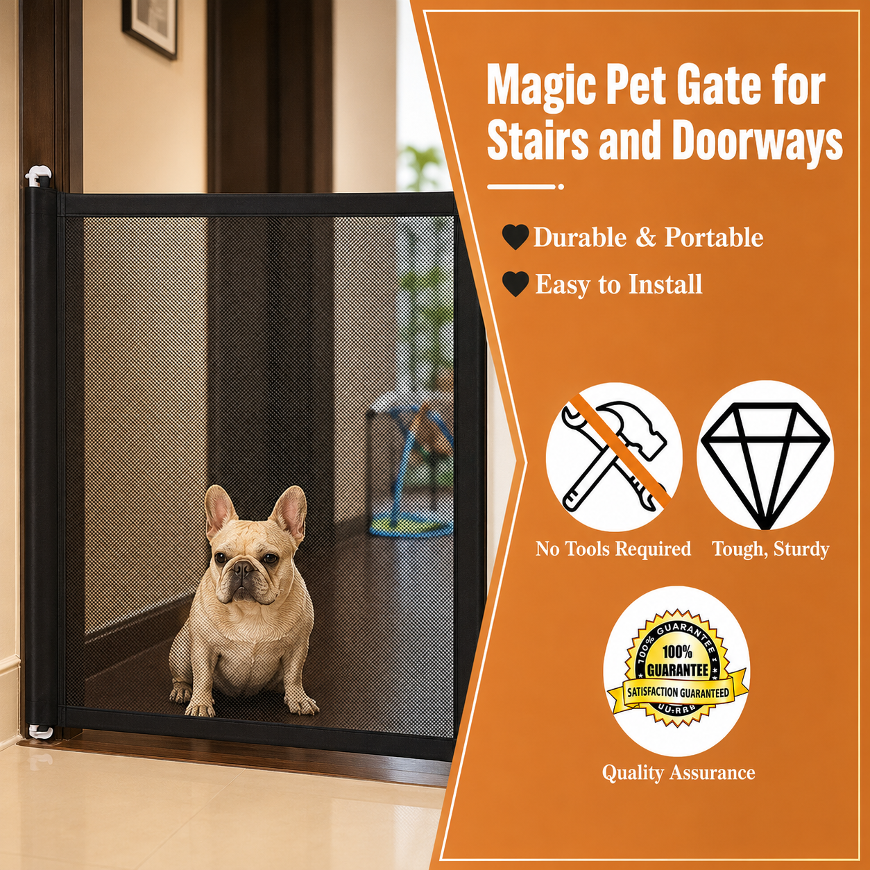 Magic Gate Portable Folding Safe Guard