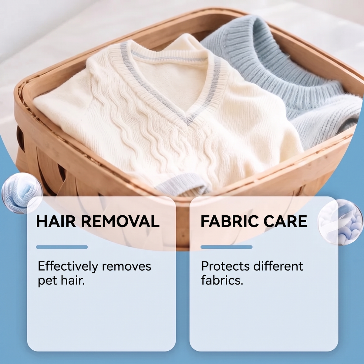 Say Goodbye to Pet Hair – Reusable Laundry Balls, 12 -Pack