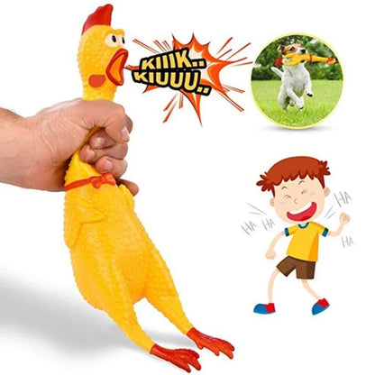 ScreamChick ™ - لعبة كلب دجاج صرير مضحك