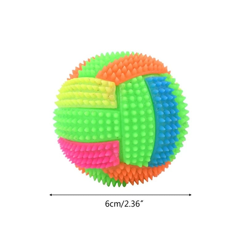 GlowBite™ – Gıcırdayan ve Parlayan Köpek Topu